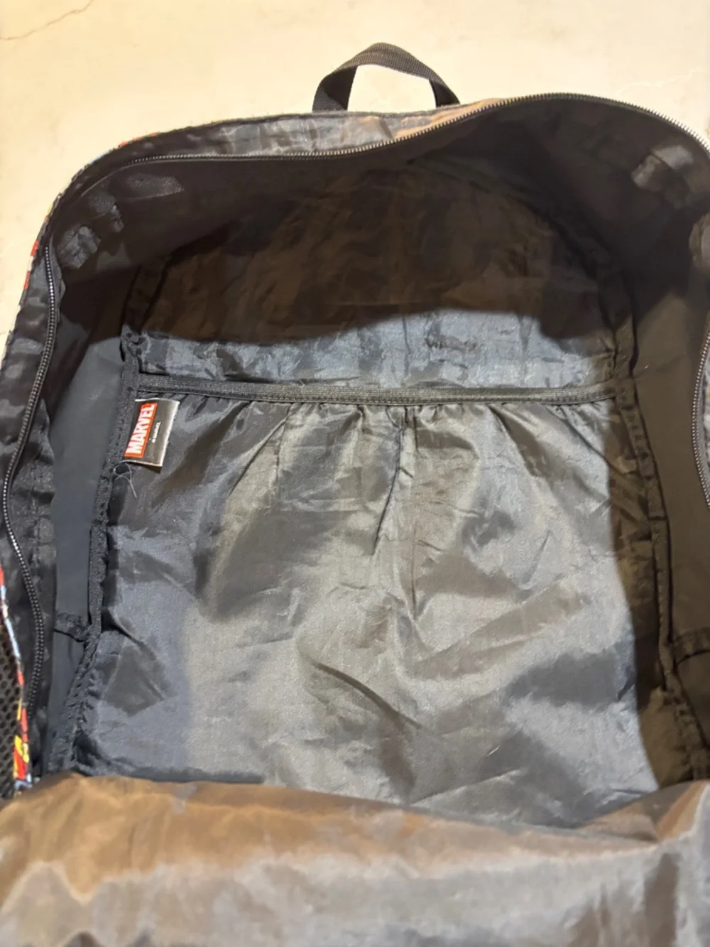 Marvel Multi-Character Comic Backpack 18”